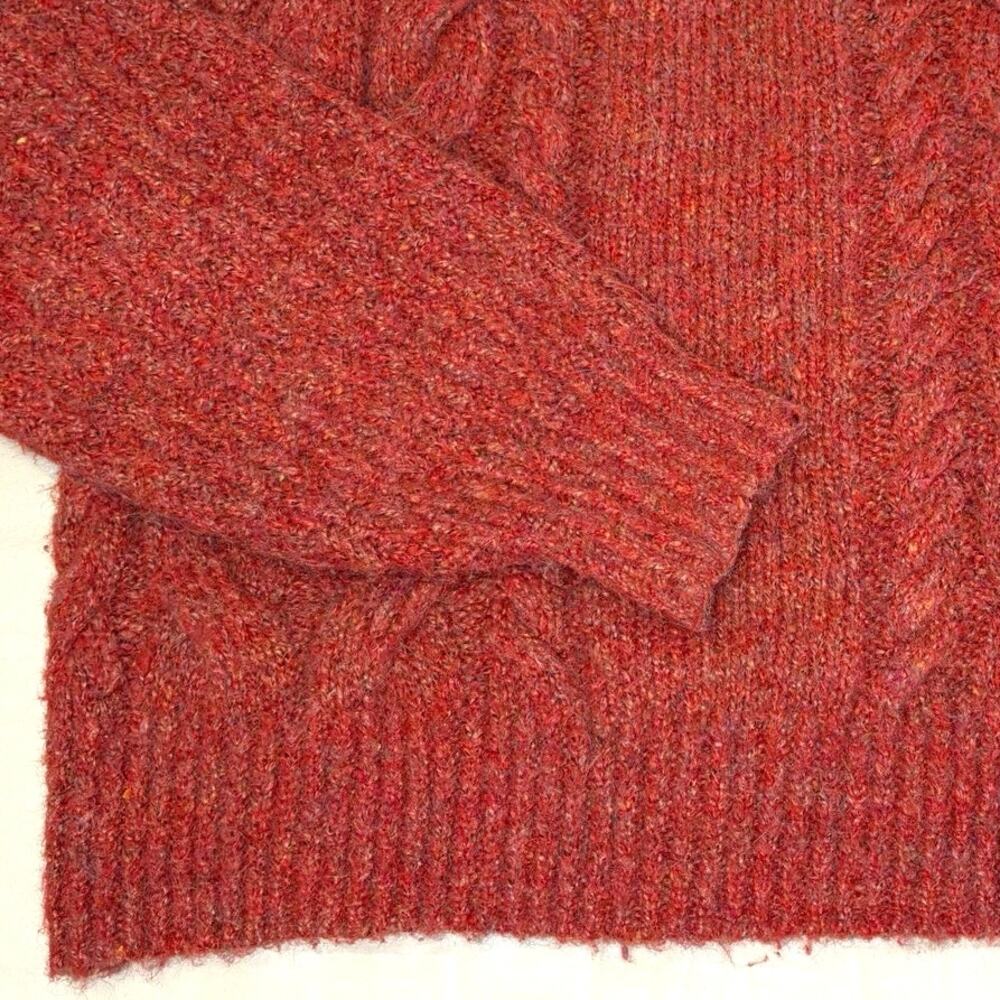 Universal Thread Rust Textured Pullover Sweater X… - image 3